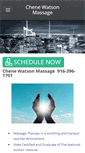 Mobile Screenshot of chenewatsonmassage.com